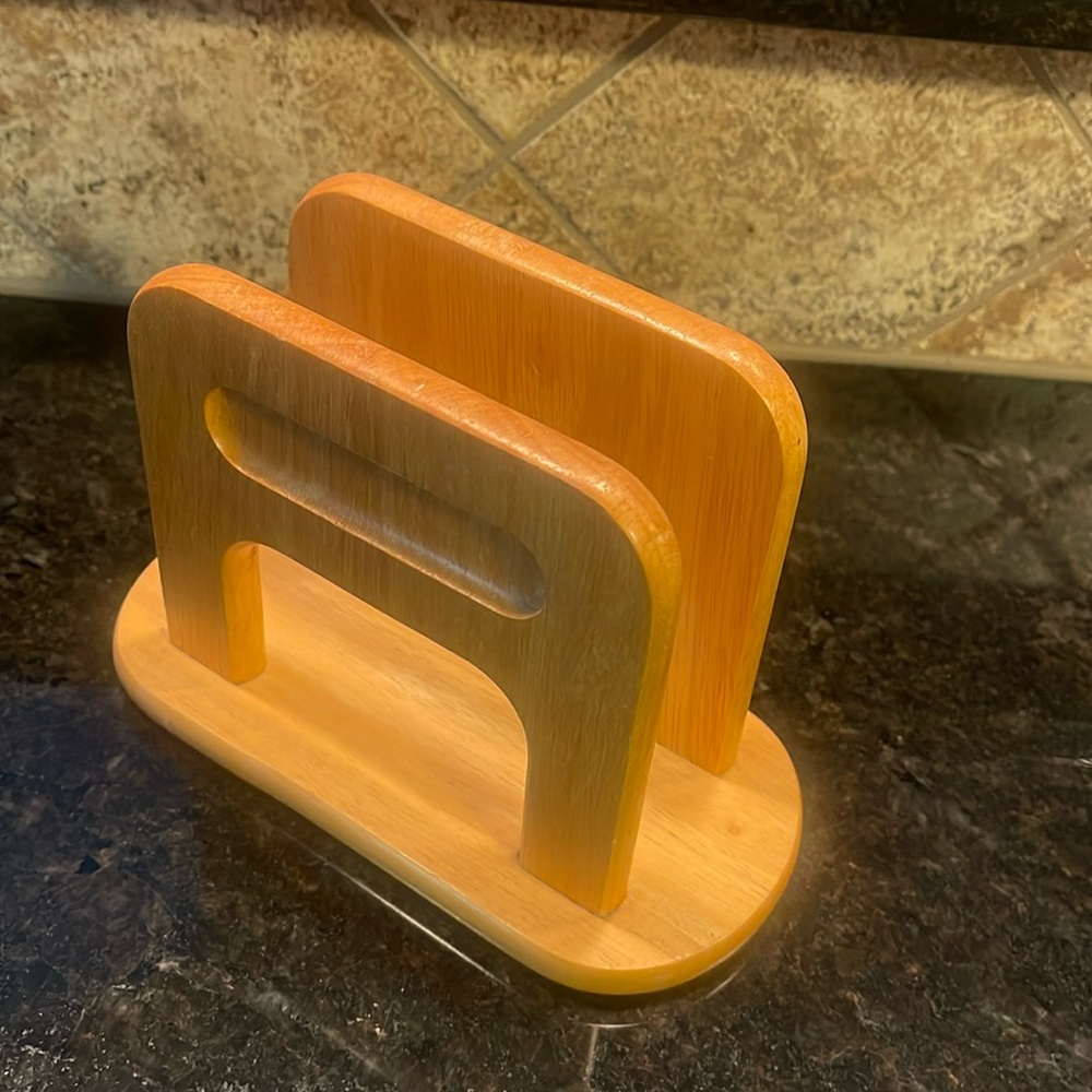 Napkin holder. Used but good condition
